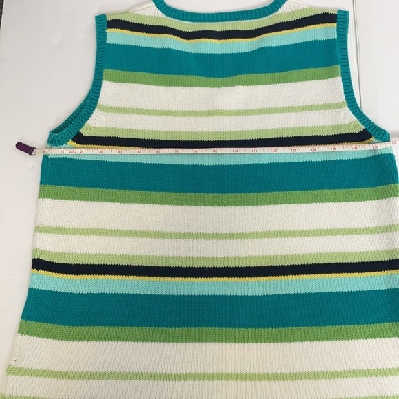 Denver Hayes Cotton Knitted Sleeveless Vest - Picture 4 of 12